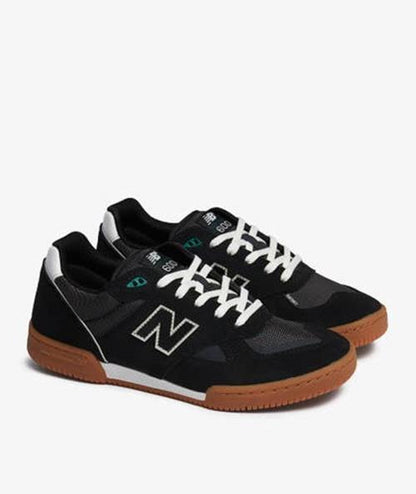 NB Numeric Shoes 600 Tom Knox Black White US SIZE Skateboard Sneakers