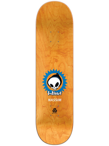 Blind Skateboard Deck Reaper Mug Shot R7 Nassim Lachhab 8.125"