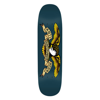 Anti Hero Skateboard Deck Shaped Eagle Blue Meanie 8.75"