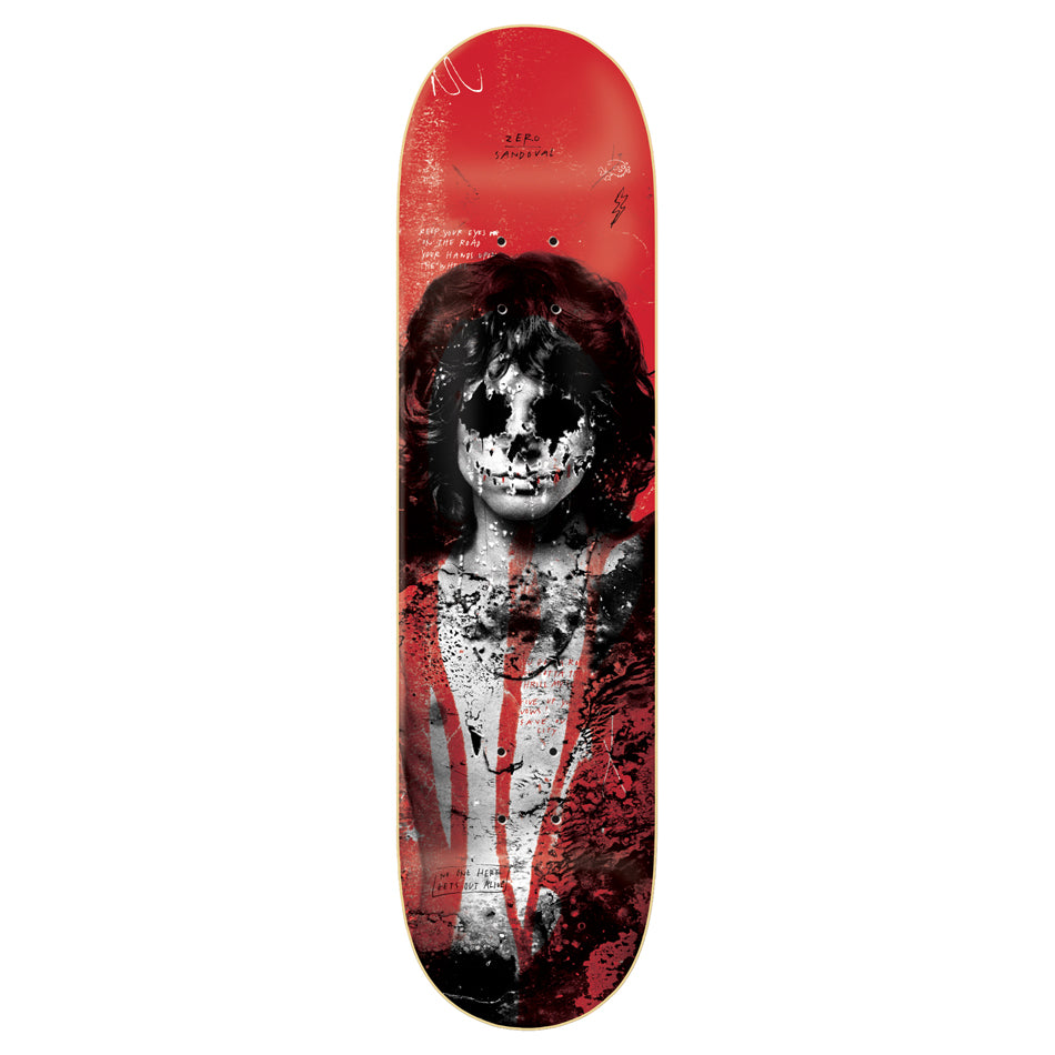 Zero Skateboard Deck Tommy Sandoval 27 Club 8 125