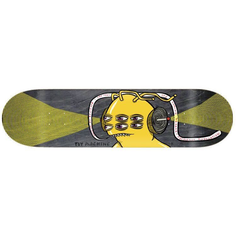 Toy Machine Skateboard Deck Frequency Modulation 8.25"