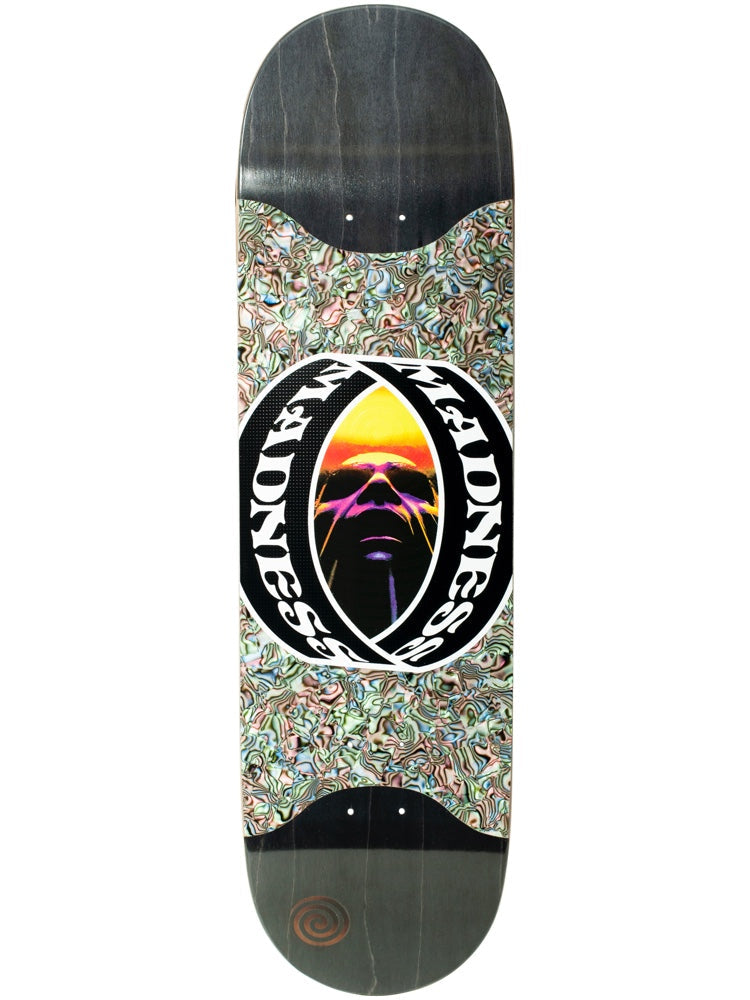 Madness Skateboard Deck Vision R7 Slick Black Multi 8 625