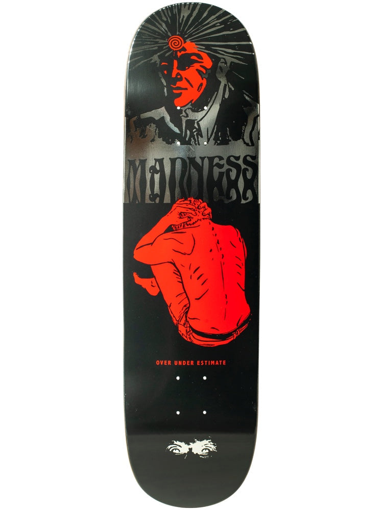 Madness Skateboard Deck Break Down R7 Silver 8.375"