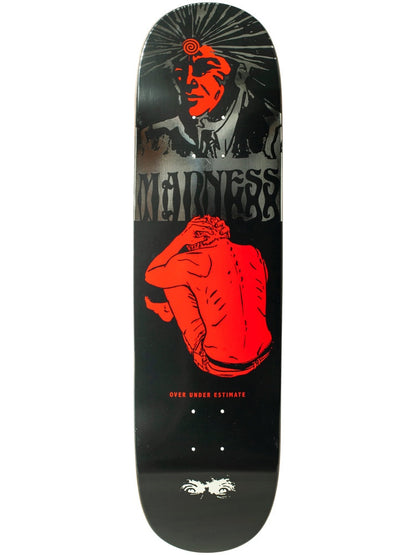 Madness Skateboard Deck Break Down R7 Silver 8.375"