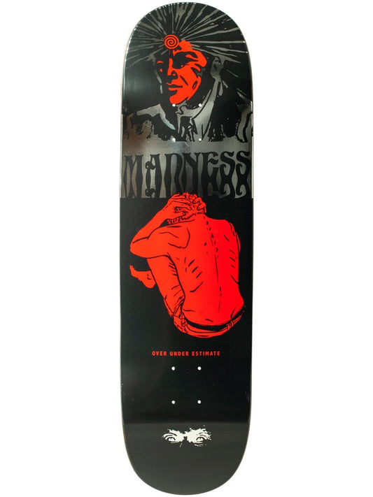 Madness Skateboard Deck Break Down R7 Silver 8.375"