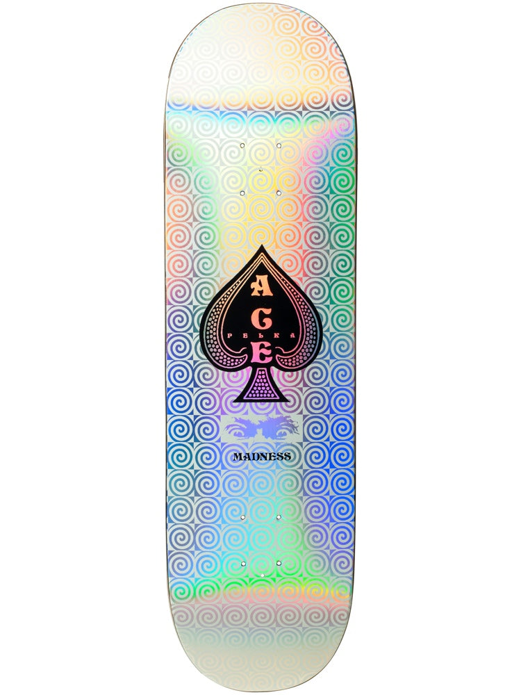 Madness Skateboard Deck Card Super Sap R7 Ace Pelka 8.75"
