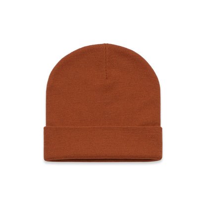 Kingpin Skate Supply Beanie Cuff Black Label Copper Skateboard Hat