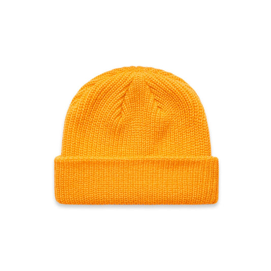 Kingpin Skate Supply Beanie Cable Black Label GOLD Skateboard Hat