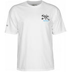 Powell Peralta Tee Rat Bones White Reissue Skateboard T Shirt