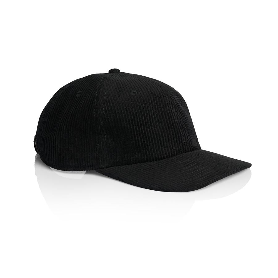 Kingpin Skate Supply Cap Class Cord Black Strapback Skateboard Hat