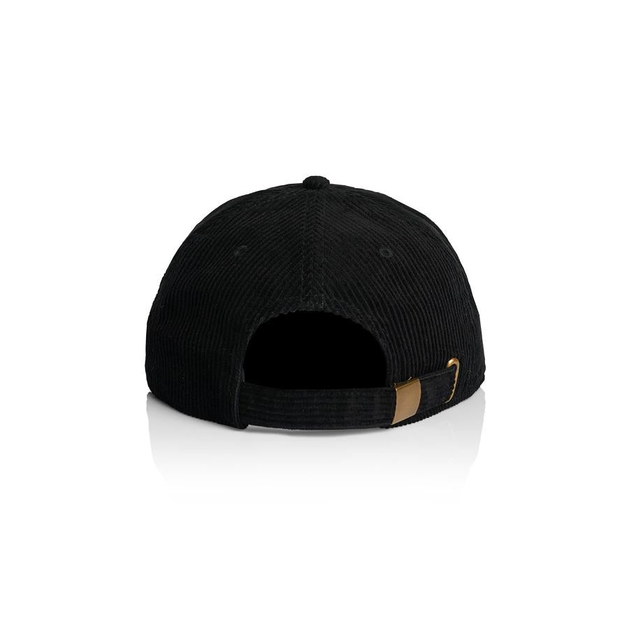 Kingpin Skate Supply Cap Class Cord Black Strapback Skateboard Hat