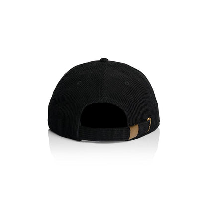 Kingpin Skate Supply Cap Class Cord Black Strapback Skateboard Hat
