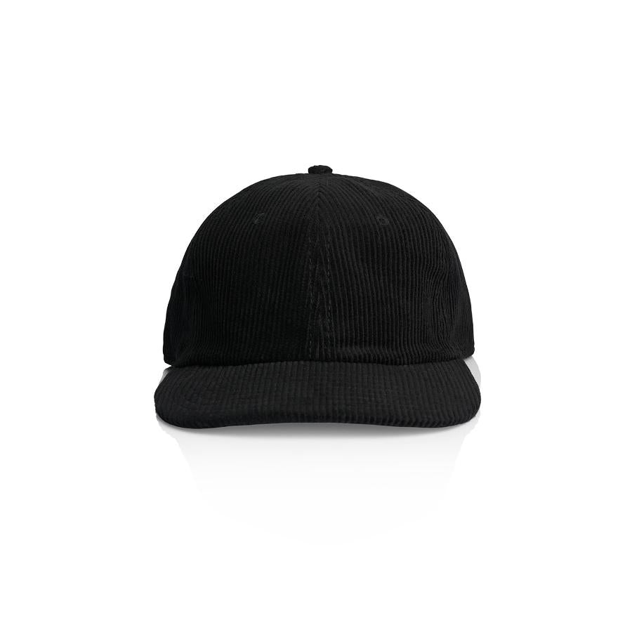 Kingpin Skate Supply Cap Class Cord Black Strapback Skateboard Hat