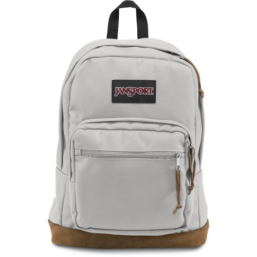 Jansport Backpack Right Pack Grey Rabbit 31L Luggage Skate School Travel Bag