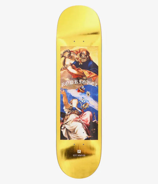 Primitive Skateboard Deck PROD Exchange Gold Foil 8.125" Paul Rodriguez