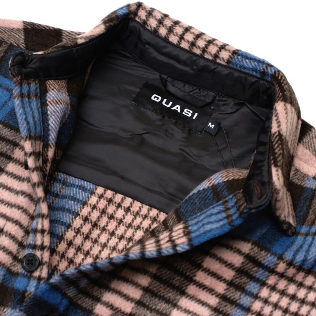 Quasi Screen Flannel Shirt Puce