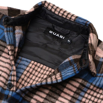 Quasi Screen Flannel Shirt Puce