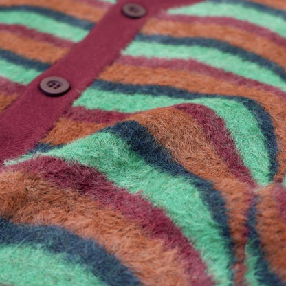 Quasi Fuzz Cardigan Emerald
