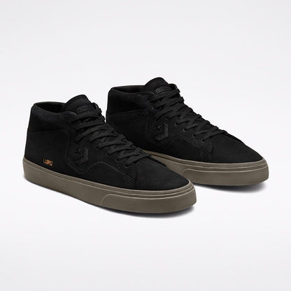 Cons Shoes Louie Lopez Pro Mid Black Dark Mushroom Converse Skateboard Sneakers
