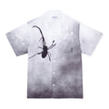 Fucking Awesome Spider Photo Club Shirt Heather Grey Fa Skateboard Button Up