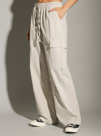 Stussy Womens Drew Cargo Beach Pant Sand