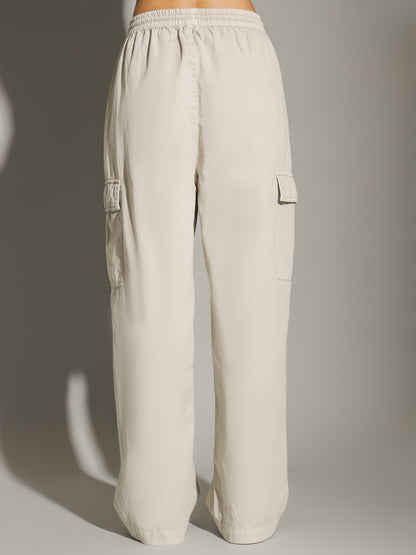 Stussy Womens Drew Cargo Beach Pant Sand