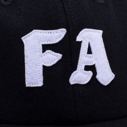 FA Skateboards Cap CLG Wool Strapback Black FA Skateboard Hat
