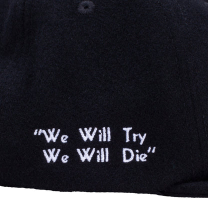 FA Skateboards Cap CLG Wool Strapback Black FA Skateboard Hat