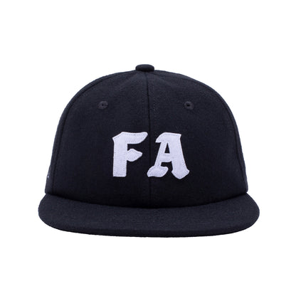 FA Skateboards Cap CLG Wool Strapback Black FA Skateboard Hat