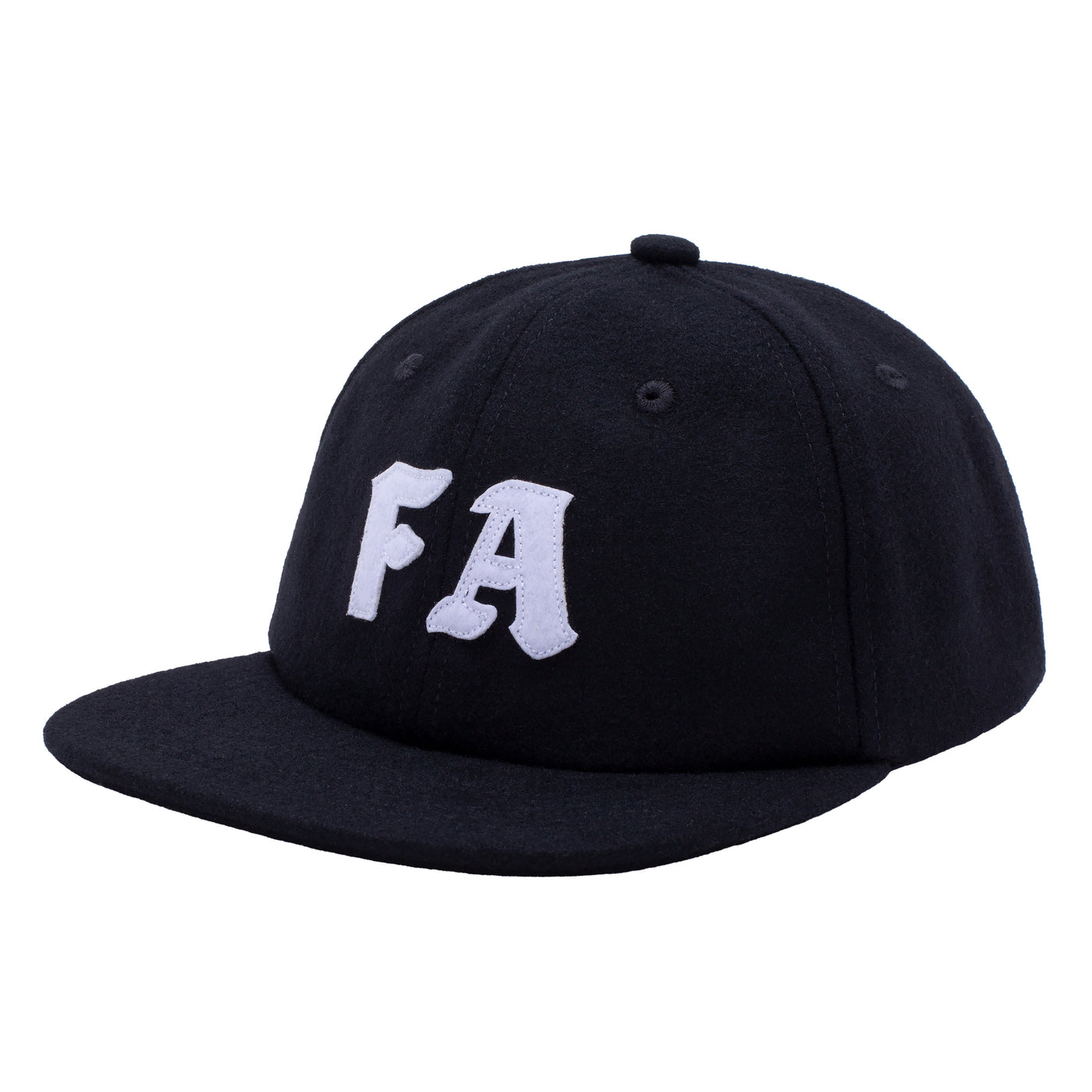 FA Skateboards Cap CLG Wool Strapback Black FA Skateboard Hat