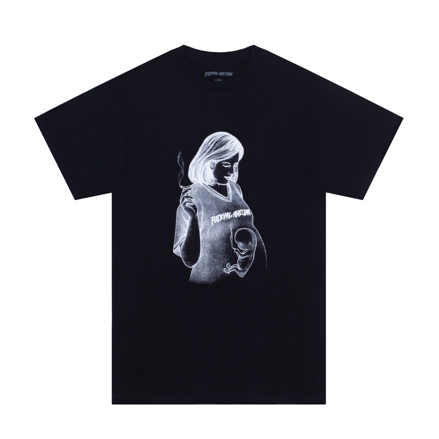 Fucking Awesome Tee Incubate Black FA Skateboard T-Shirt