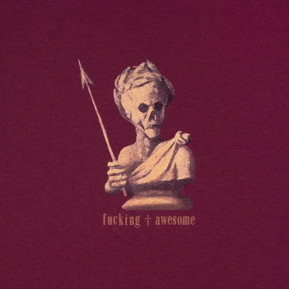 Fucking Awesome Tee Kansas Maroon FA Skateboard T-Shirt