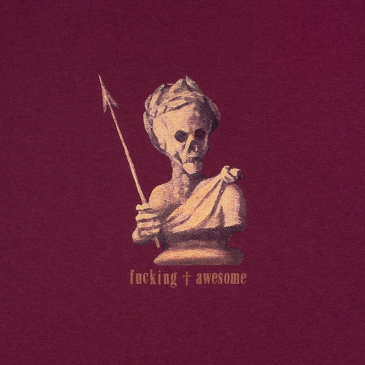 Fucking Awesome Tee Kansas Maroon FA Skateboard T-Shirt