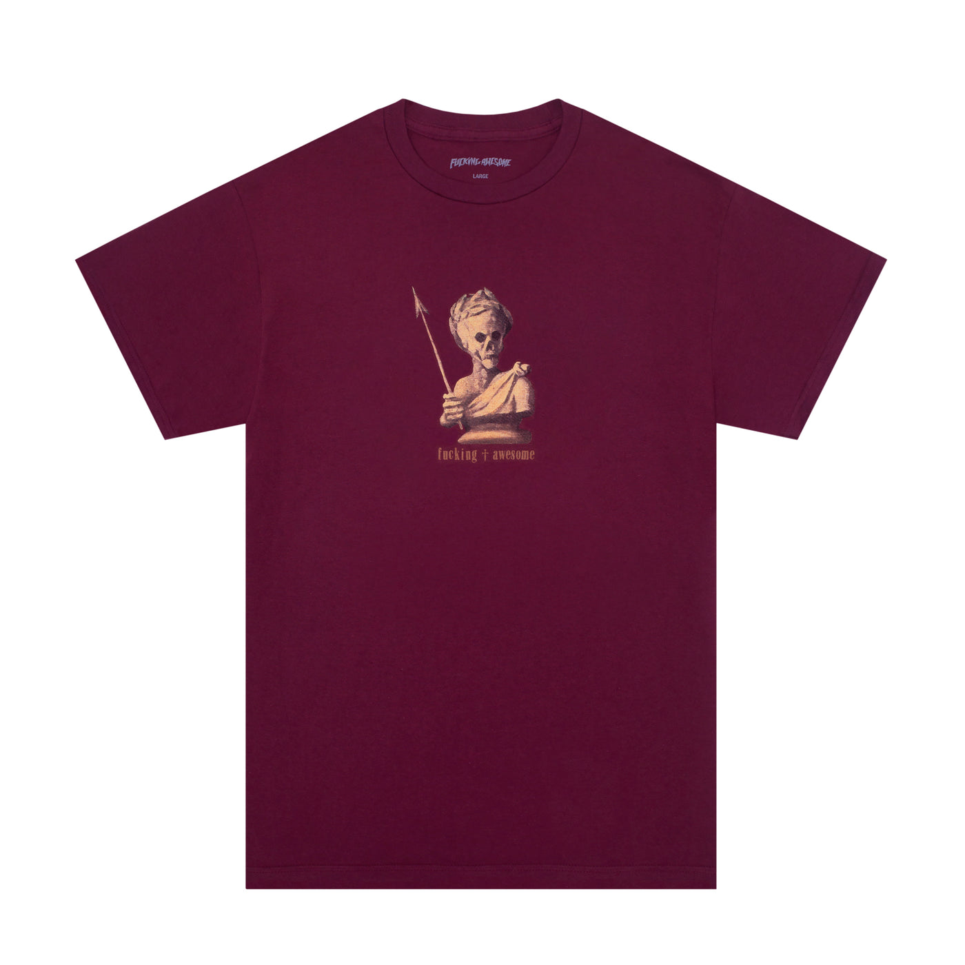 Fucking Awesome Tee Kansas Maroon FA Skateboard T-Shirt