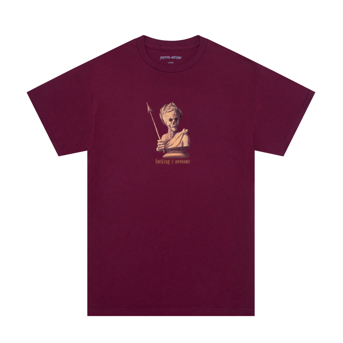 Fucking Awesome Tee Kansas Maroon Fa Skateboard T Shirt
