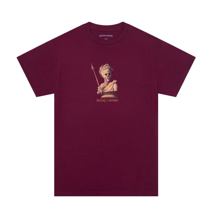 Fucking Awesome Tee Kansas Maroon FA Skateboard T-Shirt
