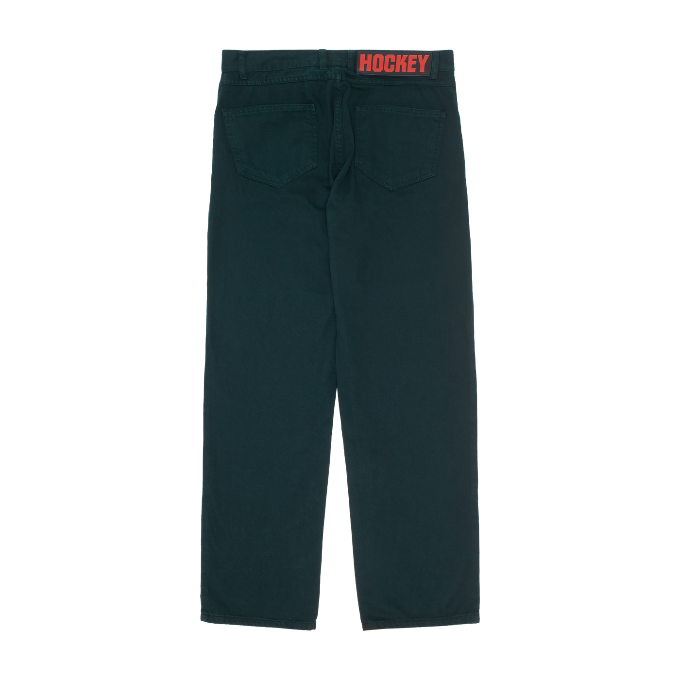 Hockey Jeans Double Knee Dark Green Skateboard Pants
