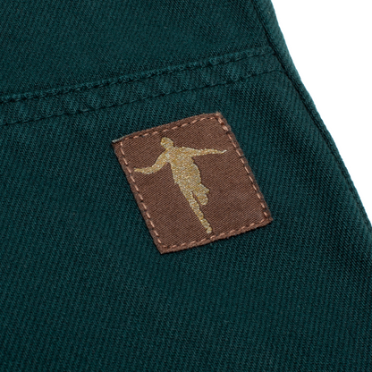 Hockey Jeans Double Knee Dark Green Skateboard Pants