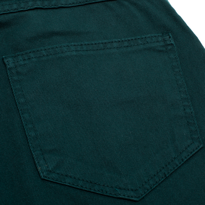 Hockey Jeans Double Knee Dark Green Skateboard Pants