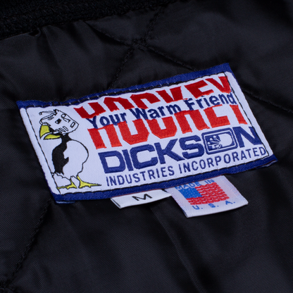 Hockey Insulated Jacket Black Zip Up