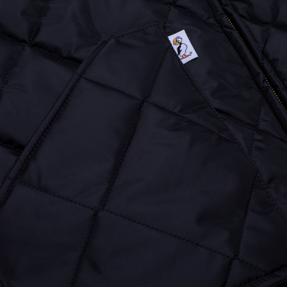 Hockey Insulated Jacket Black Zip Up