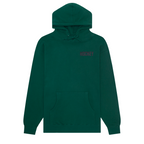 Hockey Hood Luck Dark Green Skateboard Hoodie Hoody