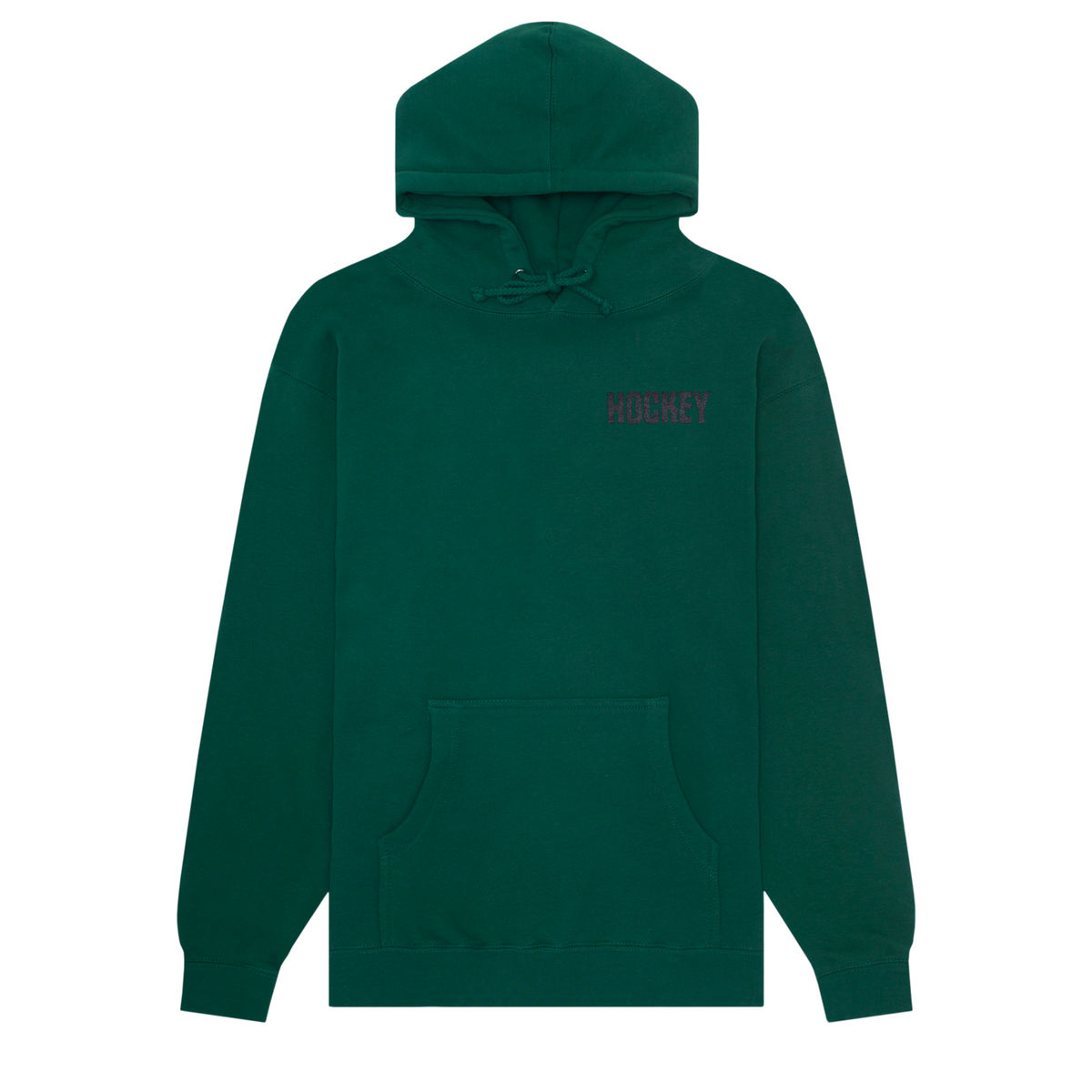 Hockey Hood Luck Dark Green Skateboard Hoodie Hoody