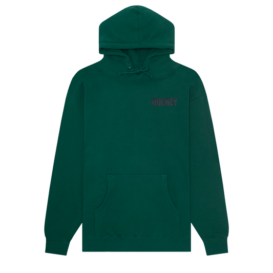 Hockey Hood Luck Dark Green Skateboard Hoodie Hoody