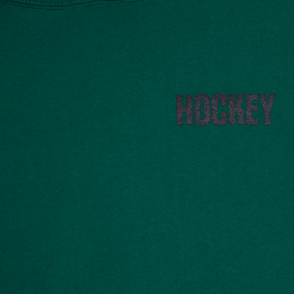 Hockey Hood Luck Dark Green Skateboard Hoodie Hoody