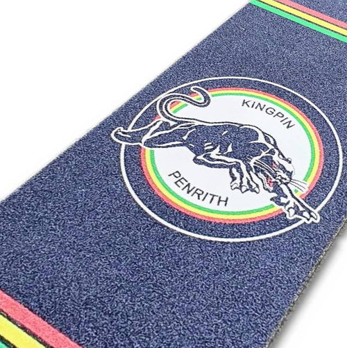 Kingpin Skate Supply Grip Tape Panther Black 9X33 Skateboard Griptape