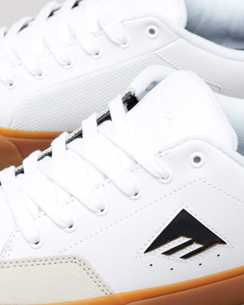 Emerica Shoes Temple White Gum Us Size Skateboard Sneakers