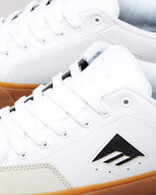 Emerica Shoes Temple White Gum Us Size Skateboard Sneakers