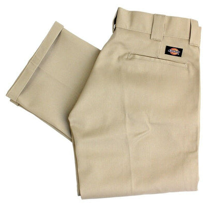 Dickies Slim Straight Fit Work Pants 873 KHAKI Skateboard Bmx Jeans