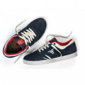 Fallen Shoes The Vibe Midnight Blue Newsprint Tommy Sandoval Us Size Sneakers
